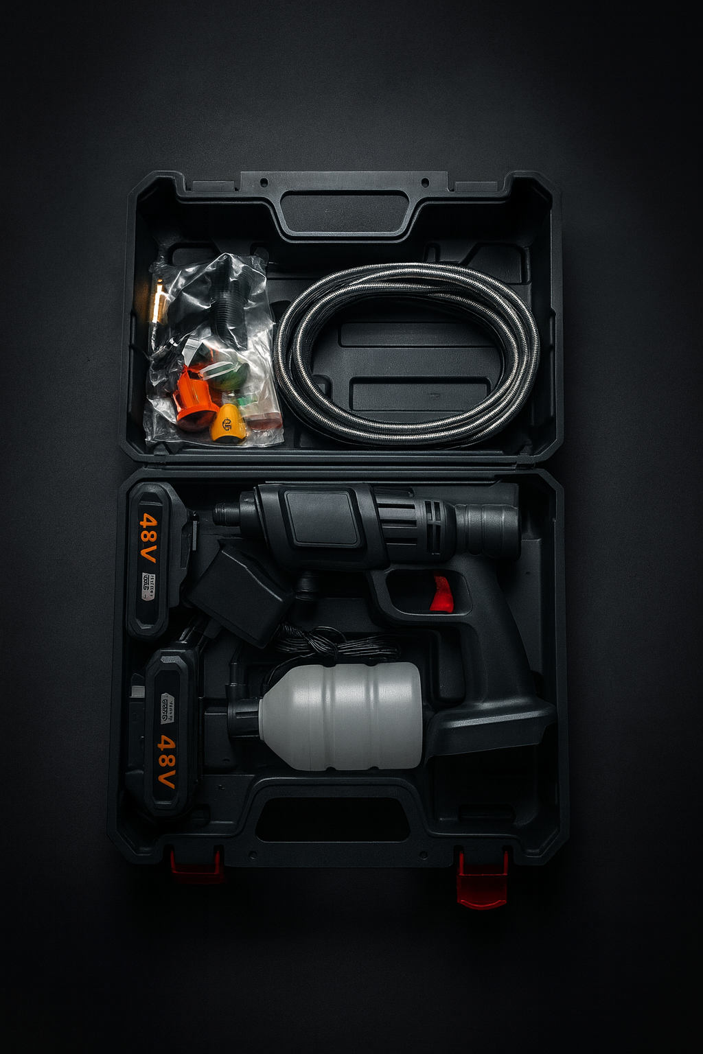 Pistola de Agua a Presión Inalámbrica Forjato™ | Potencia 48V + Autonomía Extendida