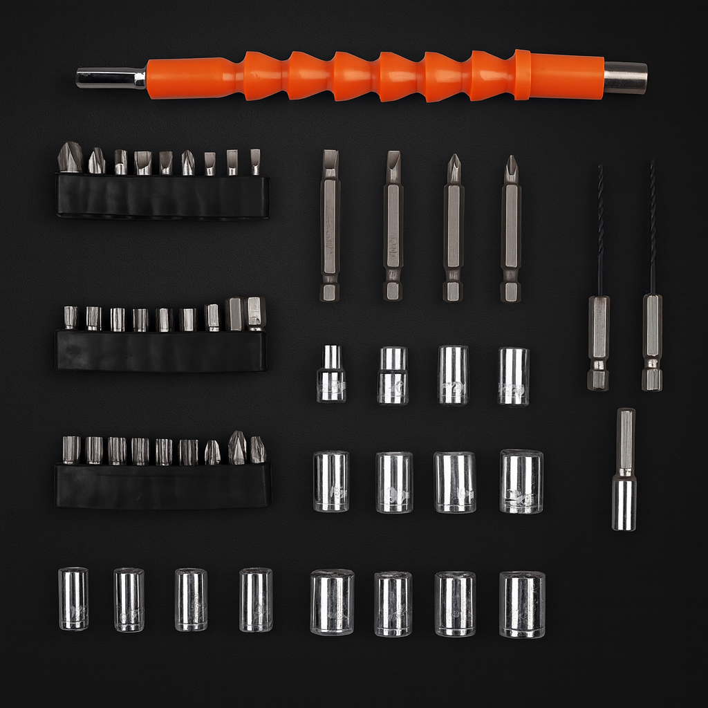 Destornillador Inalámbrico 4.8V con 47 Piezas – Herramienta Versátil para Todo Tipo de Trabajos